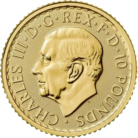1/10 oz Златна монета Британия